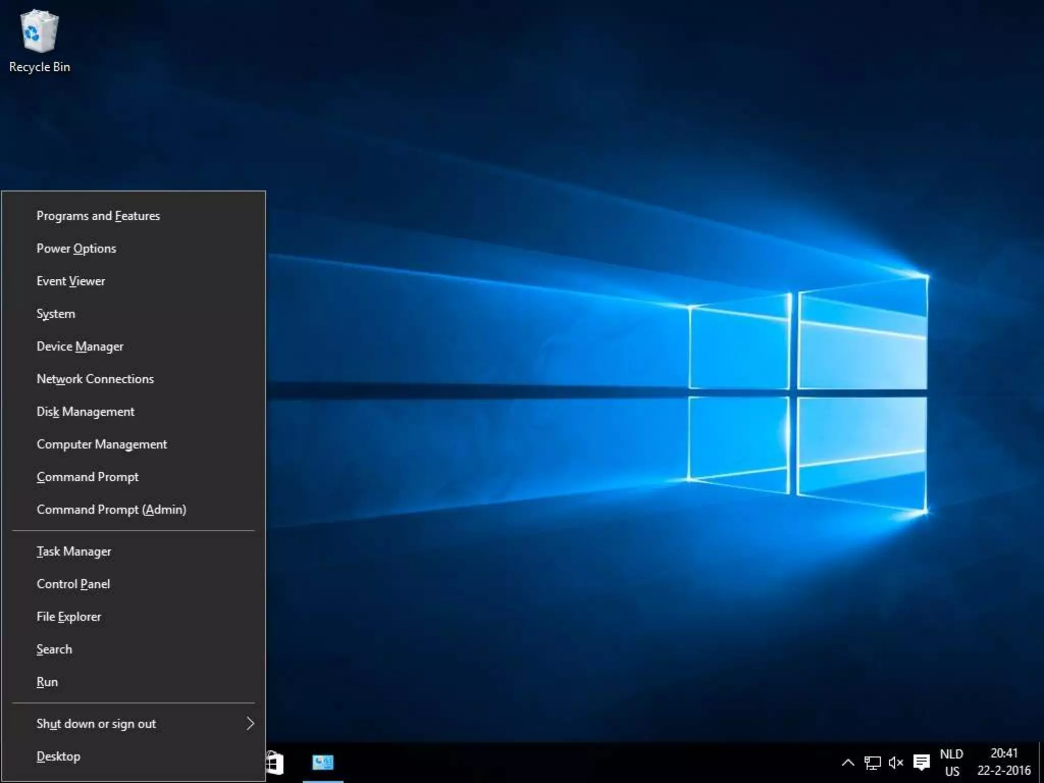 Windows 10 – WIN-X
 
