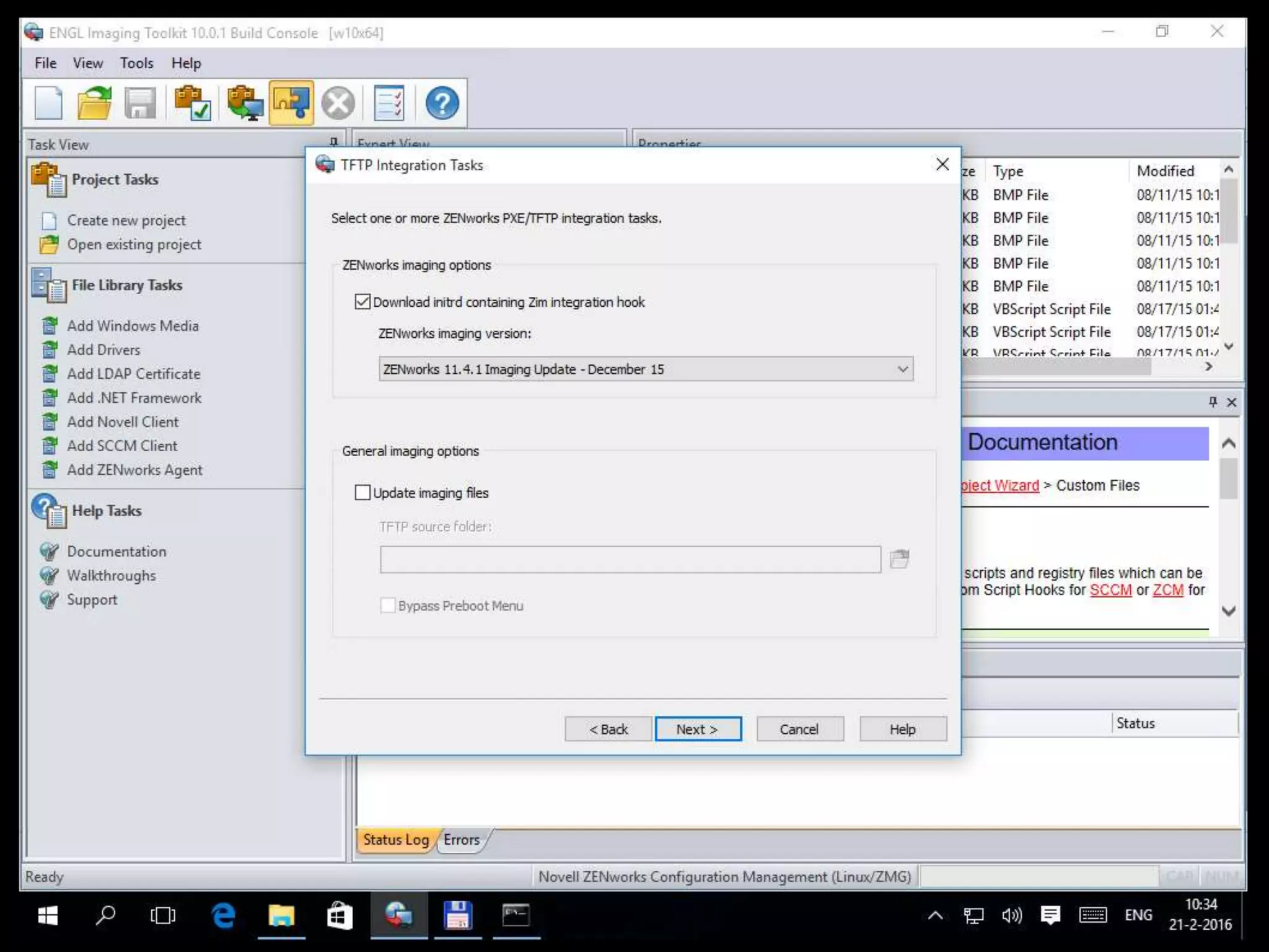 Download ENGL initrd for Imaging Driver
Update for December 2015
 