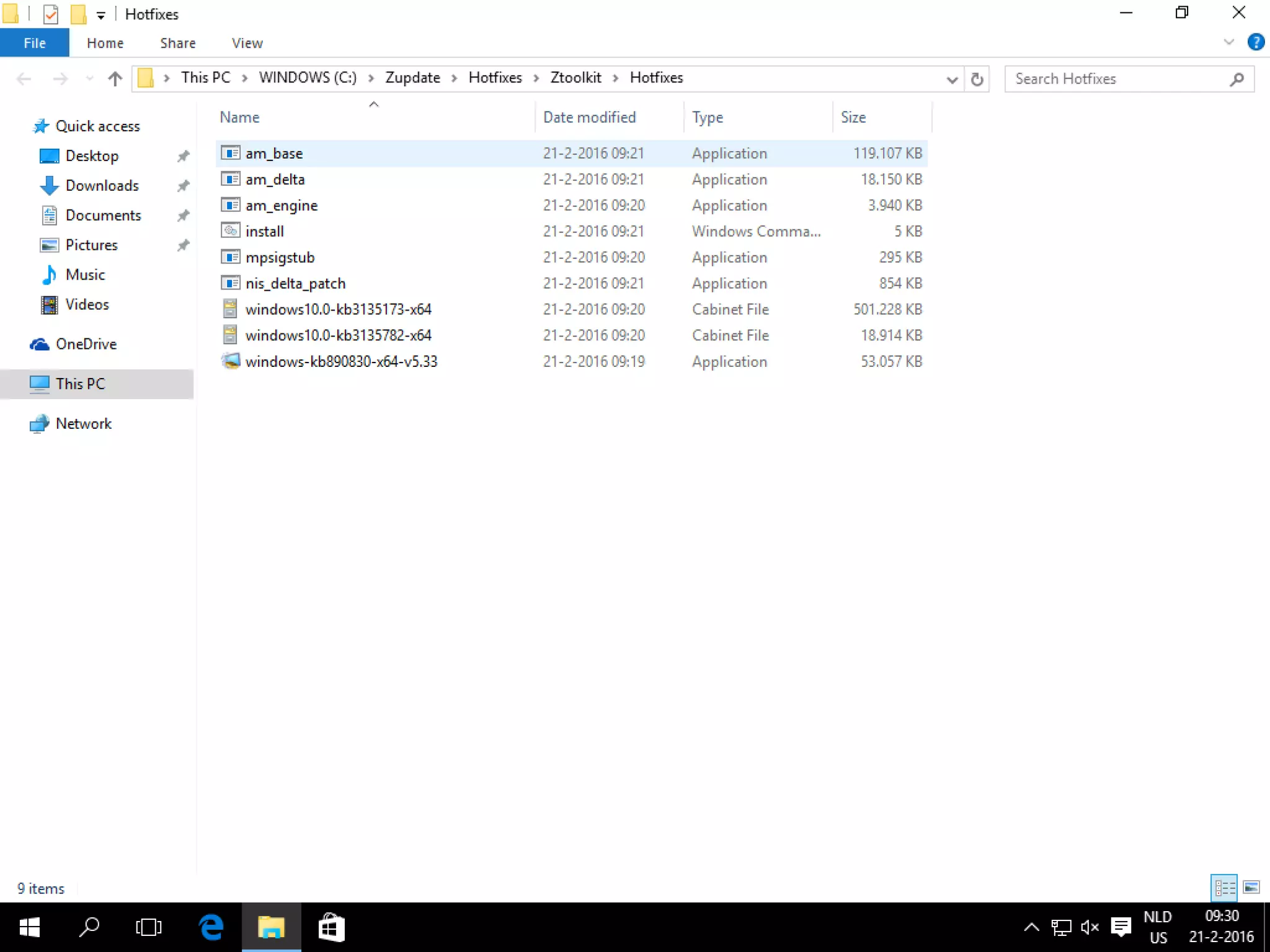 Zupdate 10.0.1 - hotfixes
 