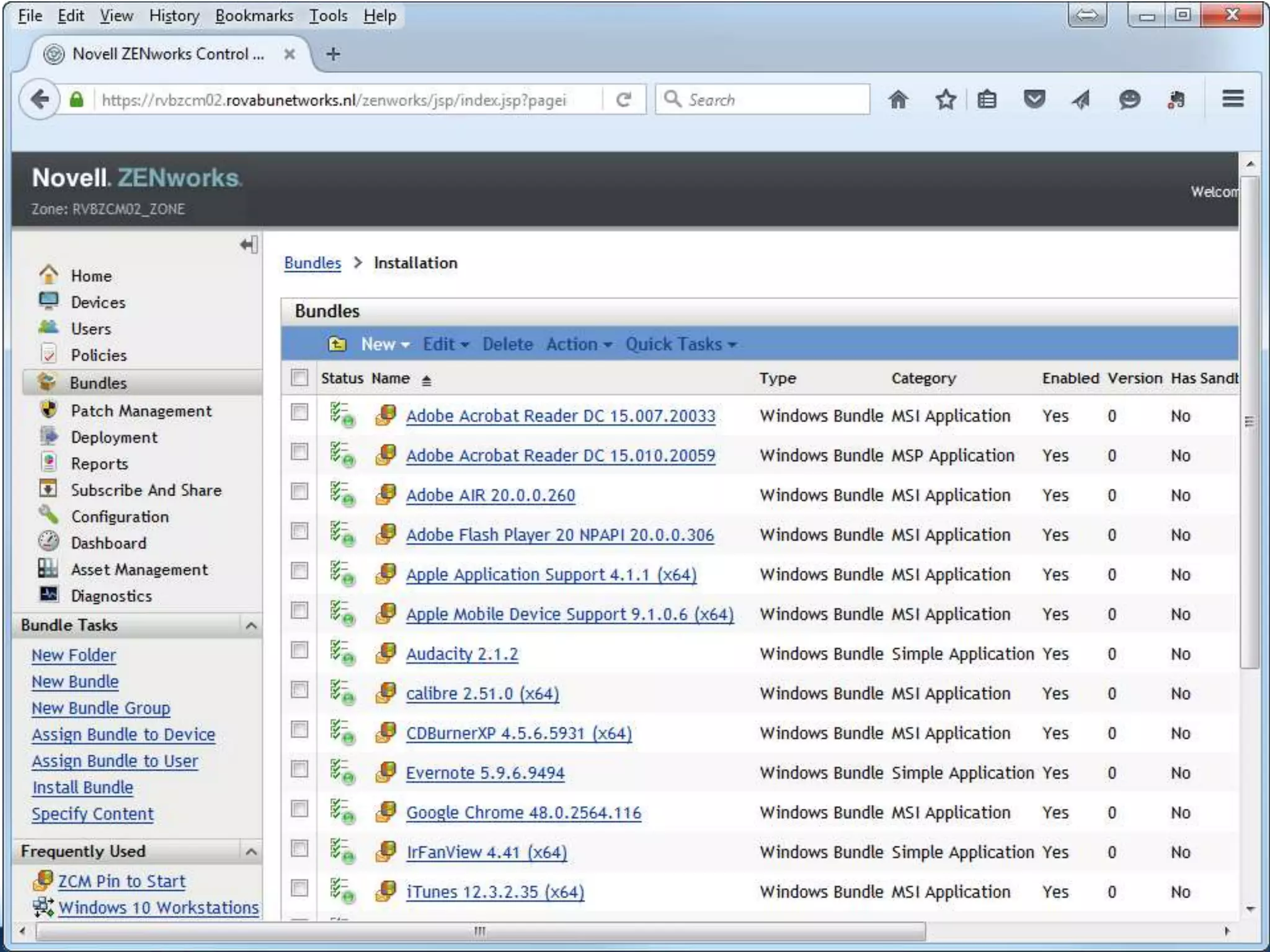 Bundle ‘Installation’ folder
 