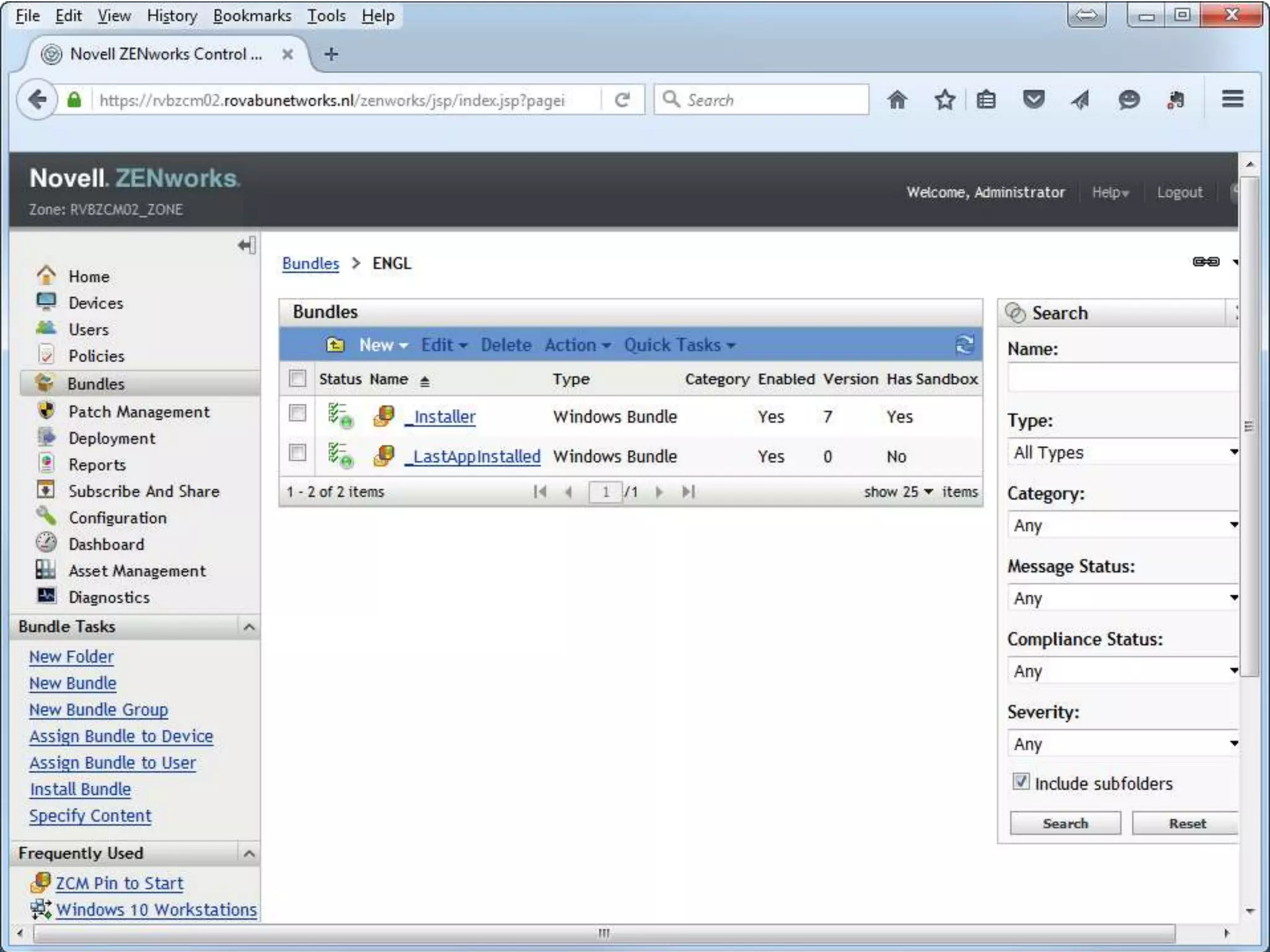 Bundle ‘ENGL’ folder
 