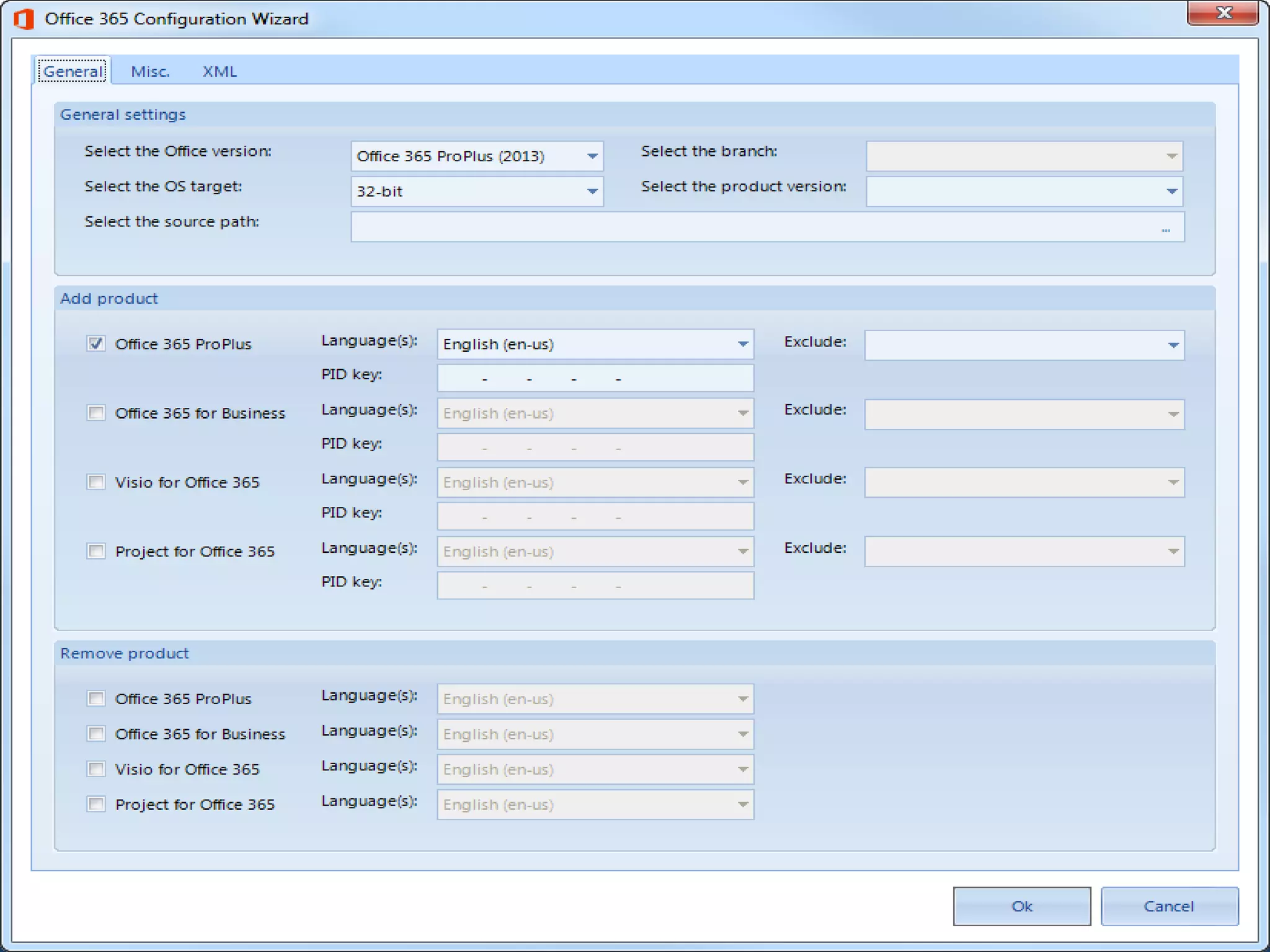 Office 365 Configuration Wizard
 