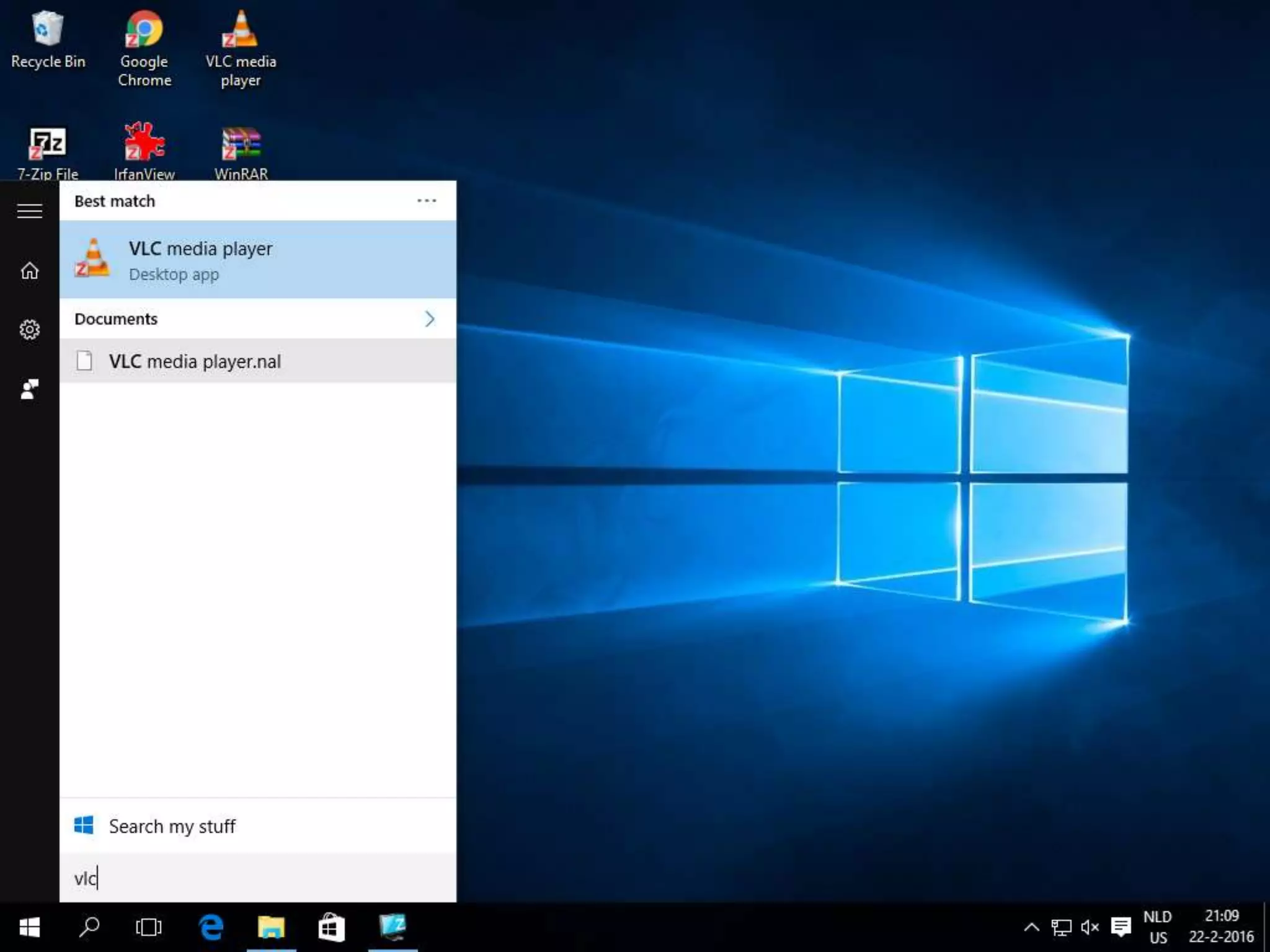 Windows 10 and .nal files – logged in as ‘User’
 