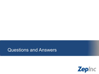 Questions and Answers
 