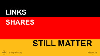 LINKS
SHARES
STILL MATTER
 