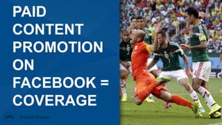 #MozCon
PAID
CONTENT
PROMOTION
ON
FACEBOOK =
COVERAGE
 