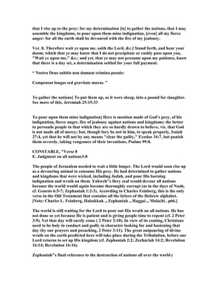 Zephaniah 3 Commentary