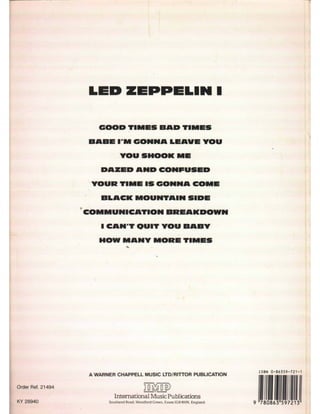 Led Zeppelin I