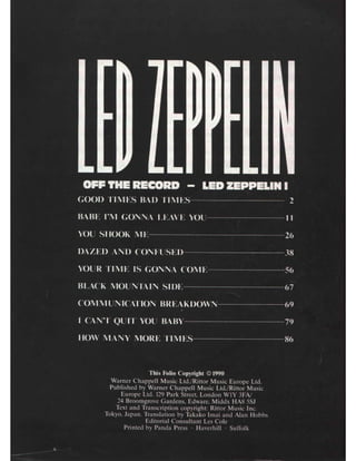 Led Zeppelin I