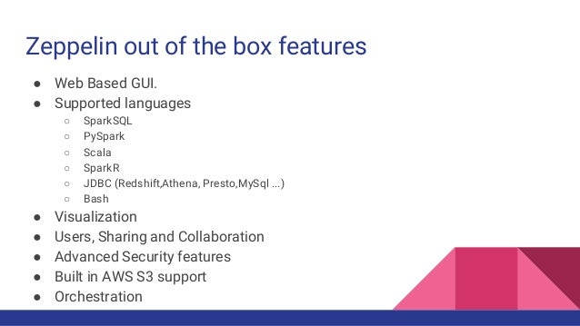 Zeppelin And Spark Sql Demystified - 