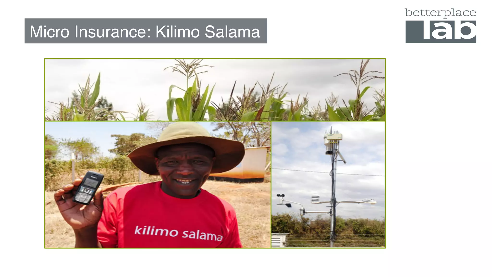 Micro Insurance: Kilimo Salama
 