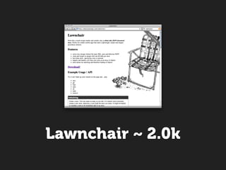 Lawnchair ~ 2.0k
 