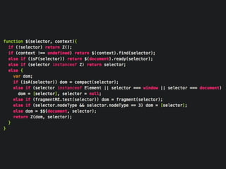 Zepto and the rise of the JavaScript Micro-Frameworks