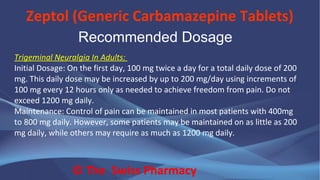 gabapentin dosing trigeminal neuralgia