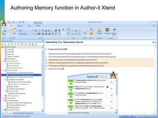 Authoring Memory function in Author-it Xtend




                                               zerfass@zaac.de
 