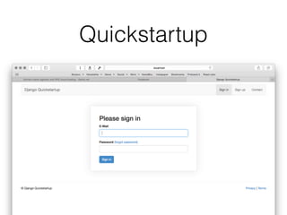 Quickstartup 
 