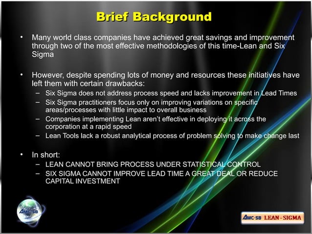 Zero Defects Through Lean six Sigma | PPS | Business | Business and Finance
