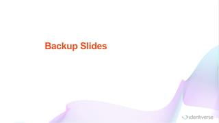 Backup Slides
 