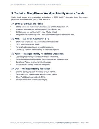 Zero-Secret Architectures: Federated Workload Identity Across AWS ...