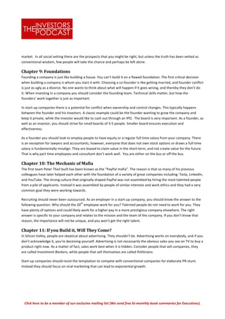 the summary of Zero to One book | PDF
