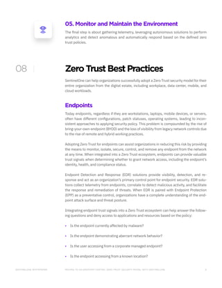 Moving to an endpoint centric zero trust security model | PDF