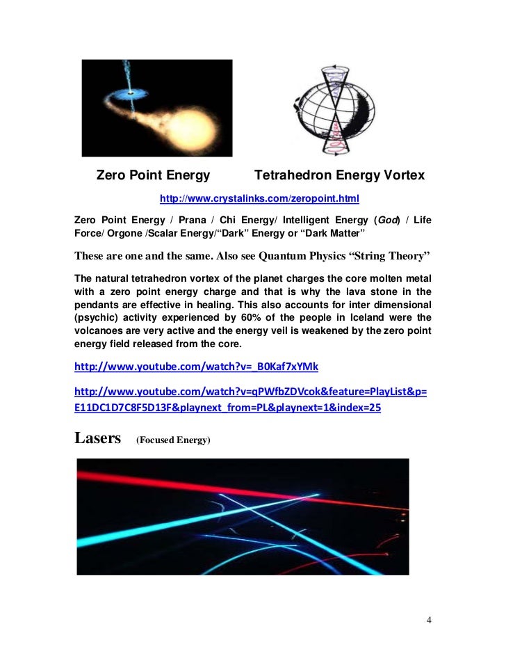zero point energy
