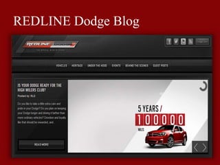 REDLINE Dodge Blog
 