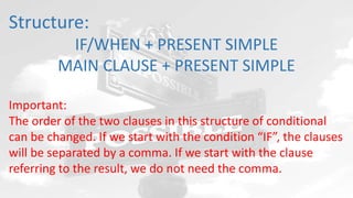 Zero conditional | PPTX