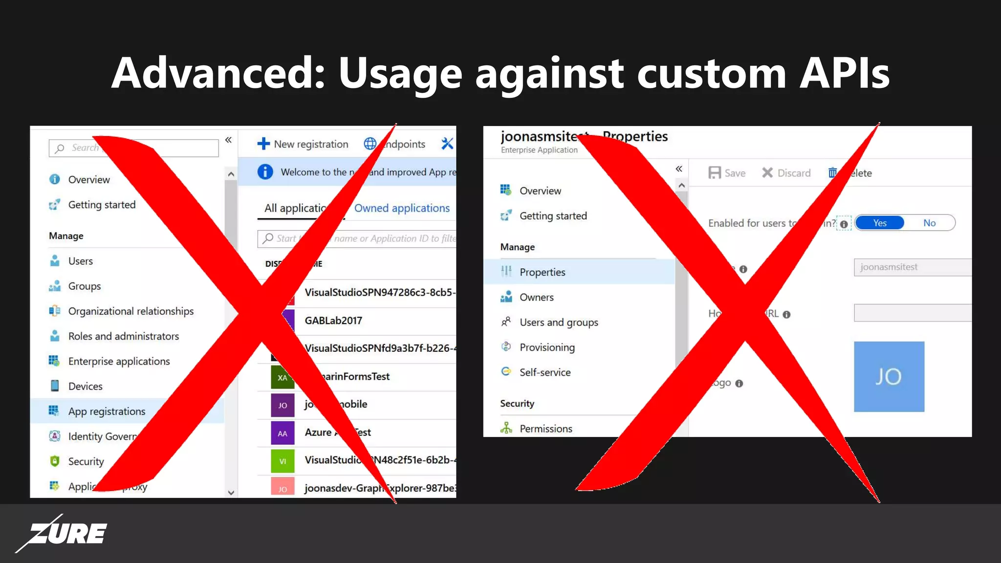 Advanced: Usage against custom APIs
 