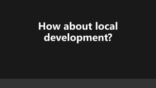 Zero Credential Development with Managed Identities | PPTX