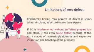 Implementing Zero Defect Program zero defect program.pptx MHA , MBA, Business | PPTX