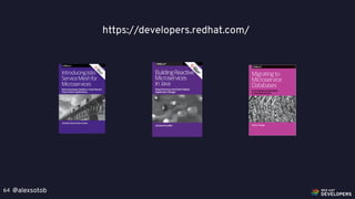 @alexsotob64
https://developers.redhat.com/
 