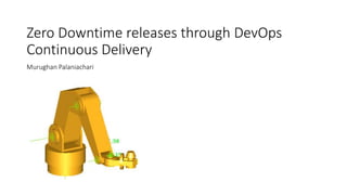 Zero Downtime releases through DevOps
Continuous Delivery
Murughan Palaniachari
 