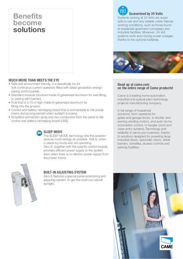 Zero E Solar Energy Power Supply System