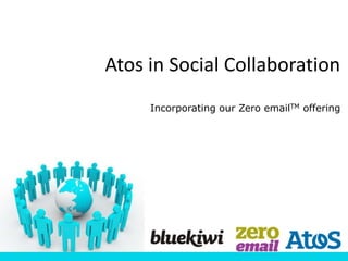 Atos in Social Collaboration
     Incorporating our Zero emailTM offering
 