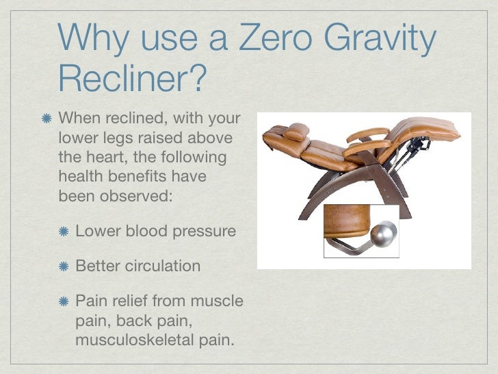 Better Zero Gravity Recliner