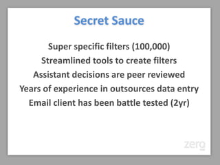 Solution: Email Workflow
 