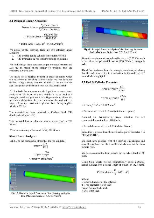 Zerominimum turning radius of a tractor