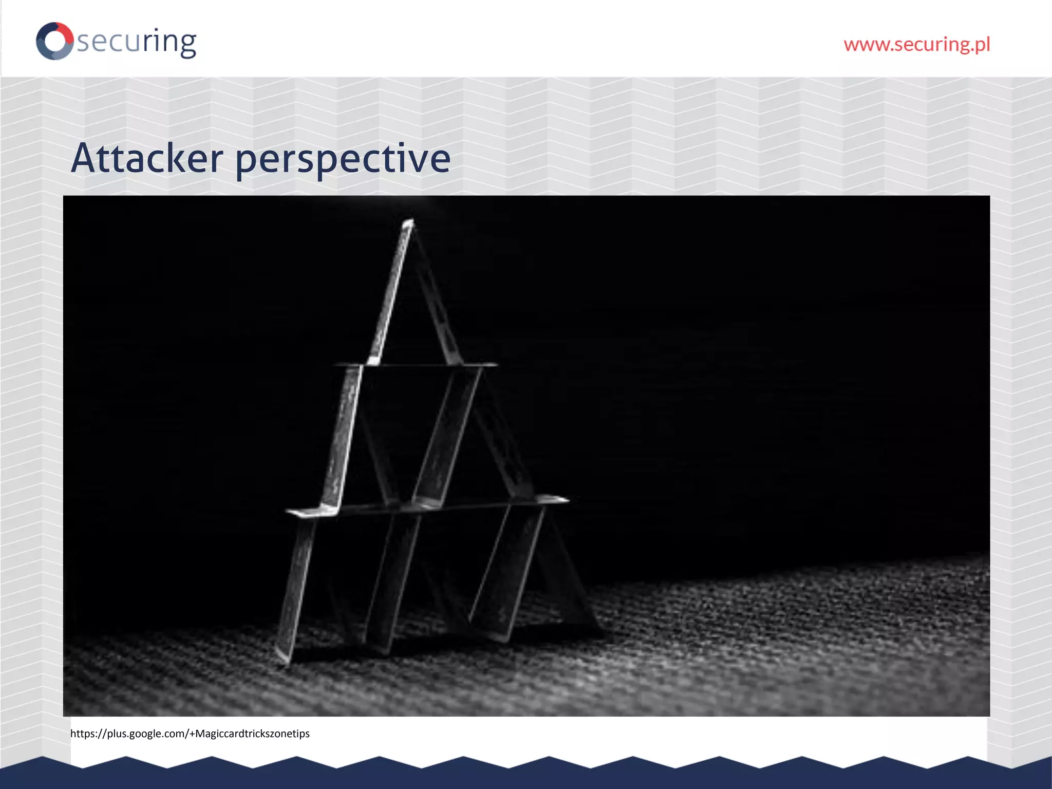 Attacker perspective https://plus.google.com/+Magiccardtrickszonetips 
