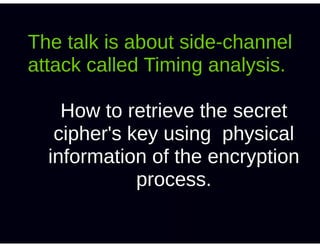 Roman Korkikyan - Timing analysis workshop Part 1 Theory