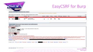EasyCSRF for Burp
 