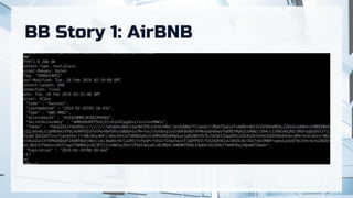 BB Story 1: AirBNB
 