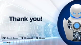 @emil_lerner @neex
@neexemil
Thank you!
 