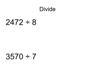 Zeros In The Quotient