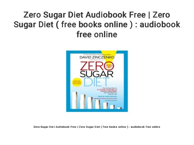 zero sugar diet audiobook free zero sugar diet free books online zero sugar diet
