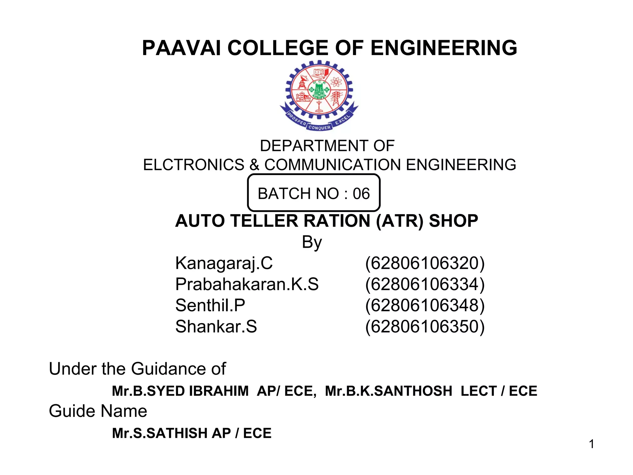 Zeroth Review Model Slide PPT