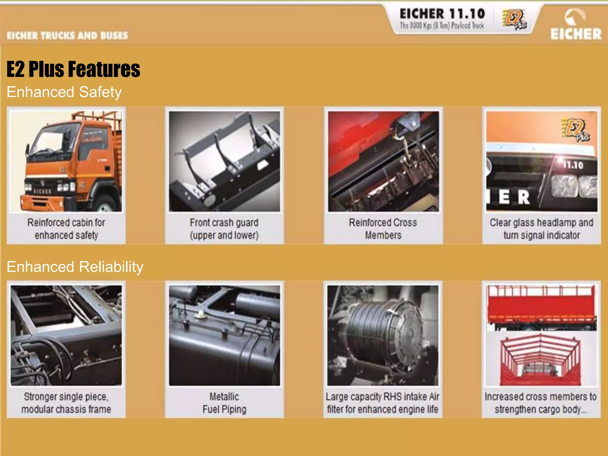 E2 Plus FeaturesEnhanced SafetyEnhanced Reliability