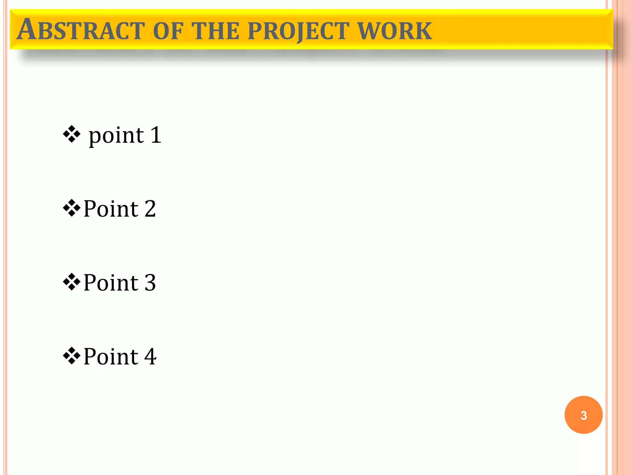 Zeroth review template PPT
