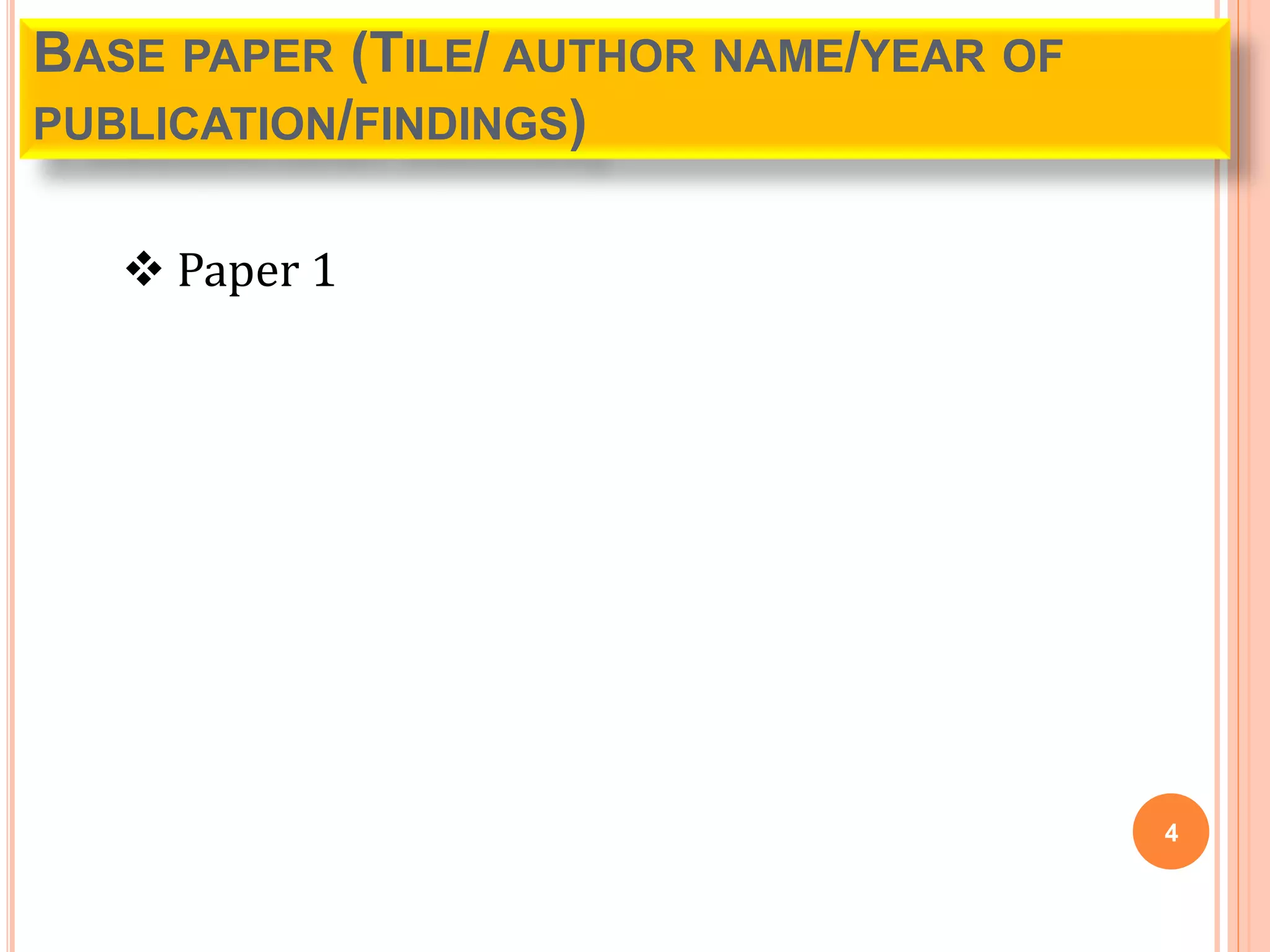 Zeroth review template PPT