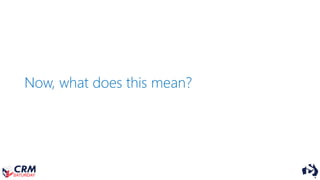 Now, what does this mean?
 